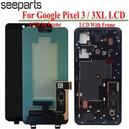 6.3" Google Pixel 3 XL LCD Display Touch Screen Digitizer Assembly 5.5" Google Pixel 3 LCD Screen Replacement Google Pixel 3 XL