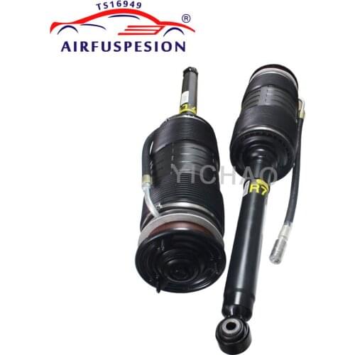2pcs For Mercedes W221 S CL Class Rear Hydraulic ABC Shock Suspension Absorber Strut 2007-2012 2213208813 2213200413 2213208713