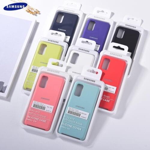 Galaxy S20 Note 20 Ultra Case Liquid Silicone Soft-Touch Silky Finish Cover For Samsung S10 S20 Plus s10e Note 10+ 20+ S7 edge
