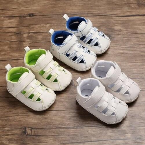 Spring and Autumn 0-1 years old male baby feet rubber sole non-slip baby toddler shoes