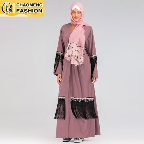 Dubai Abaya Kimono Turkish Islamic Clothing Muslim For Women Caftan Marocain Kaftan Ramadan Arab Robe Coat Namaz Elbise
