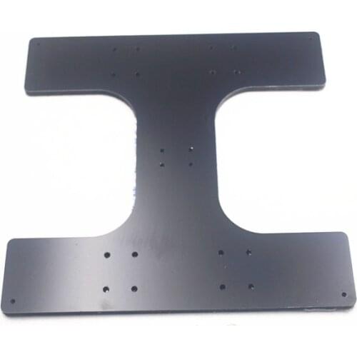 Funssor aluminum composit Y carriage plate for Anet E10 Hotbed Support 6mm melamine plate