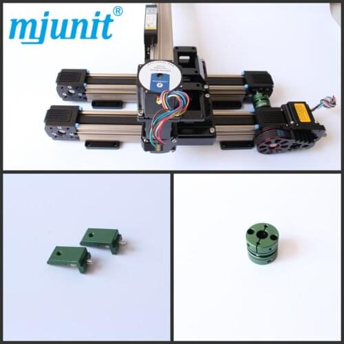 Mjunit competitive price 2 axis cnc router with square rail in high efficiency