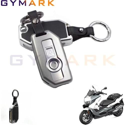 For BMW C400GT C400X R1250GS aluminum alloy motorcycle remote control car key shell