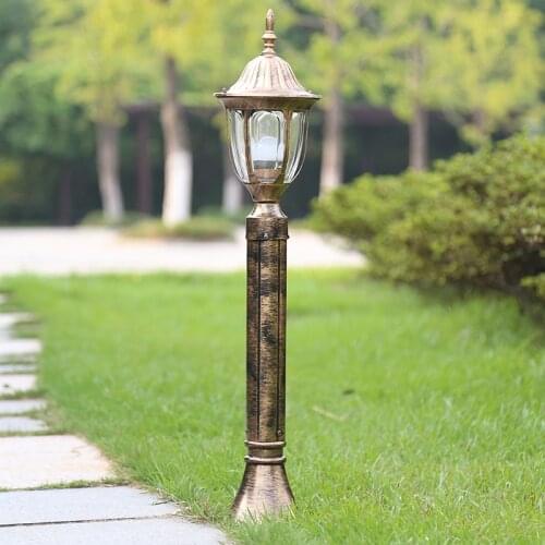 Fashion garden lawn lamps vintage outdoor lights backyard lawn bollards decoration lampki ogrodowe