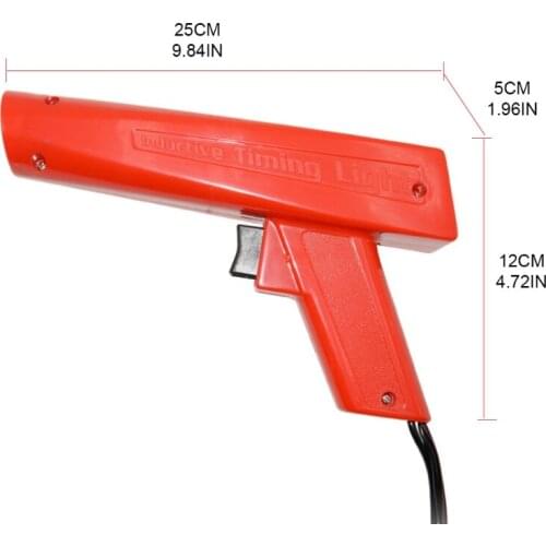 Professional Ignition Timing Light Strobe Lamp Inductive Petrol Engine Marine Timing Gun for Car Motorcycle Detection Diagnosis
