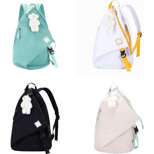 FIRECLUB Fashion Female 15 Inch Backpack Oxford Women Laptop Backpack Shoulder Bag New School Bag For Teenage Girls School