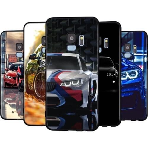 Blue Red Cool Car Silicone Case For Samsung Galaxy A9 A8 A7 A6 A6S A8S Plus A5 A3 Star 2018 2017 2016 Phone Case