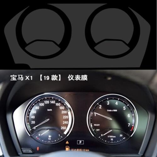 TOMMIA For BMW X1 2019 Screen Protector HD 4H Dashboard Protection Film Anti-scratches Car Sticker