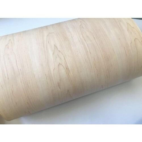 Reconstituted Natural Genuine White Maple Veneer Slice for Furniture 60cm x 250cm 0.25mm thick C/C