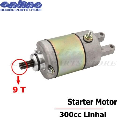High Quality Starter Motor Starting motor for YP250 250cc 300cc Linhai Feishen Engine Moped scooter ATV
