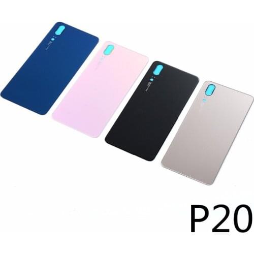 P20 Battery Back Cover Housing For Huawei P20 Rear Door Back Glass Battery Cover+Glue Adhesive Sticker