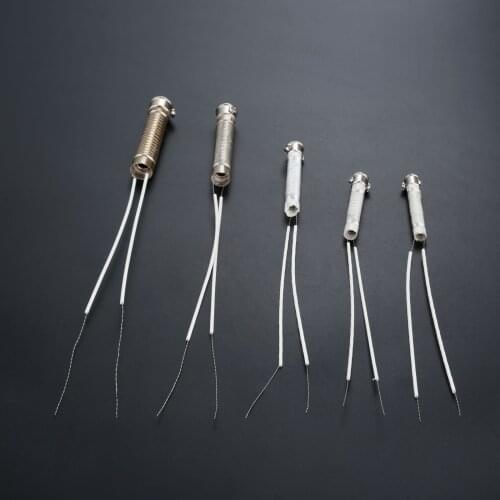 2Pcs 220V Soldering iron Heating Cores Welder Electric Soldering Iron Wired Heating Element Core Welding Tool 30/40/60W/80W/100W