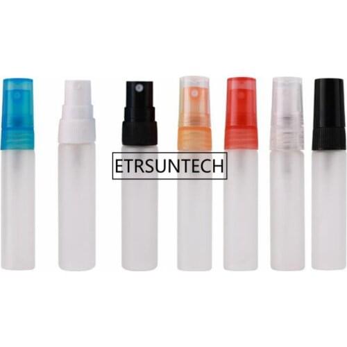 5ML 10ML Frosted Glass Sample Perfume Bottle Thin Glass Spray Bottle Tube Vials for Travel F1573