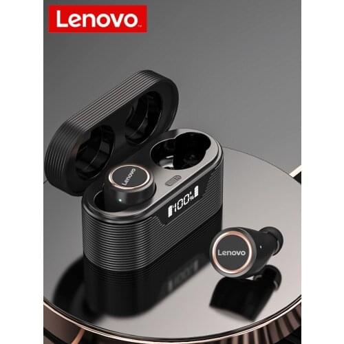 Lenovo LP12 Wireless Earphone TWS Bluetooth 5.0 Waterproof Sport Headset Intelligent digital display ForxiaomihuaweiAppleSamsung