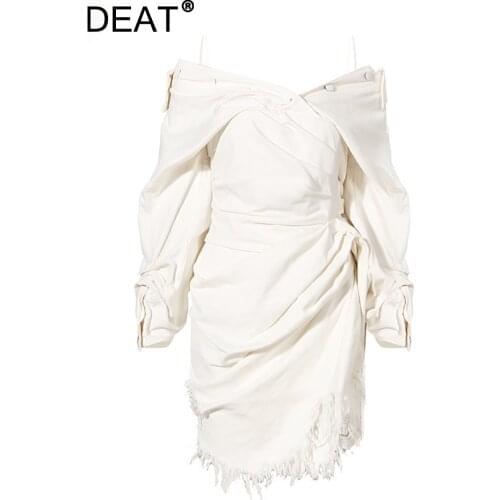 Модные джинсовые платья DEAT China At AliExpress