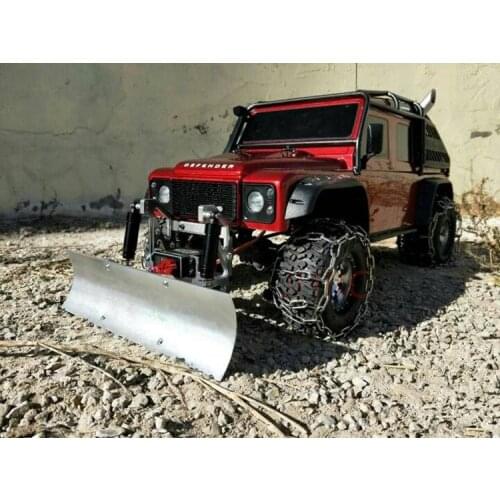 RC Parts crawler car CNC alloy snow shovel For 1/10 TRAXXAS trx-4 SCX-10 scx10-ll