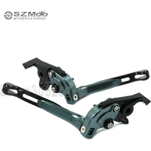 For KAWASAKI NINJA ZX7RR 1989-2003 ZX9 1994-1997 ZRX1100/1200 Motorcycle Folding Extendable Adjustable Brakes Clutch Levers CNC