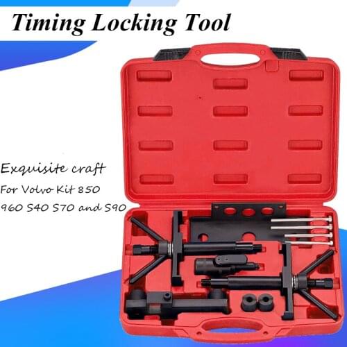 Crankshaft Camshaft Engine Alignment Timing Locking Tool for Volvo Kit 850 960 S40 S70 and S90