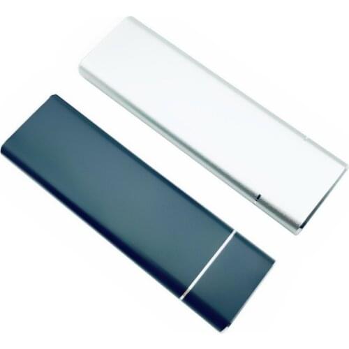 USB 3.1 to M.2 NGFF SSD Hard Disk Box Adapter Card HDD Enclosure Case with Type-C Cable for 2230/2242/2260/2280 m2 SATA SSD Case