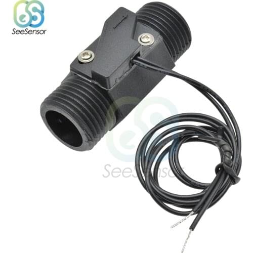 AC 220V 3A Magnetic Plastic Water Flow Sensor Switch G1/2 for Laser Welding Cutting Machine 5L/min 1.5Mpa