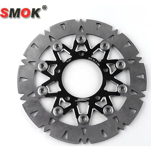 Motorcycle Brake Disc Modified CYGNUS125 BWS125 Lightweight Brake Disc Floating Disc 260mm Waves