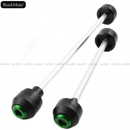 Motorcycle Accessories Front Rear Axle Fork Crash Sliders Wheel Protector For KAWASAKI ZX-10R NINJA 2008-2009 zx10r