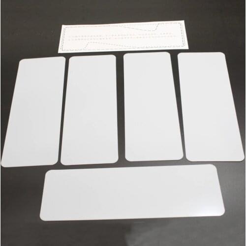 5 pcs plastic hardness-Locksmith steel sheet insertion tools Nano plastic steel doors jogging Bypass DIY lock tools opener