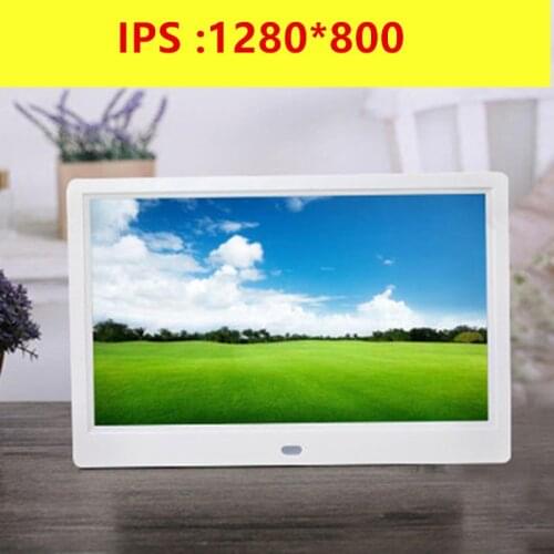 New 10 inch Screen IPSLED Backlight HD 1280*800 Digital Photo Frame Electronic Album Picture Music Movie Full Function Good Gift