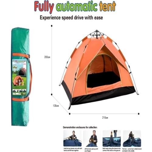 Portable Automatic Outdoor Tent Camping Thick Rainproof Sunshade Suit, Picnic Outdoor Equipment Easy To Build
