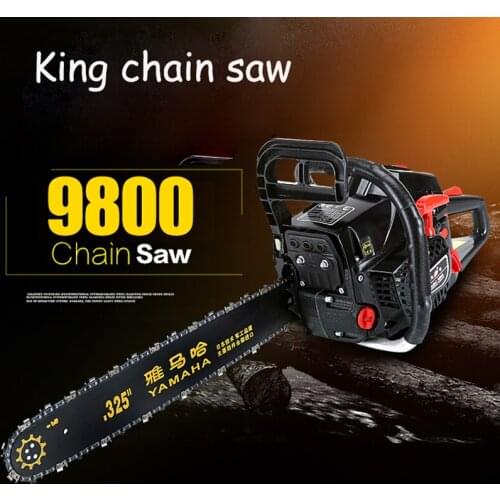 4.8kw Handheld Gasoline Saws High Power Chain Saw Wood Cutting Saw Import Chain Saws