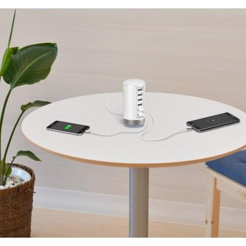 6-Port USB wall charger quick charger 3.0 travel adapter fast charging for Samsung S7 S6 iphone 7 6S xiaomi mi5s huawei P10 PLUS