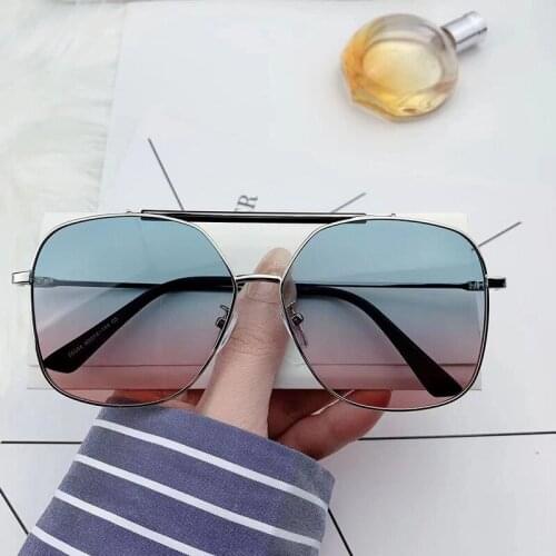 Vazrobe Oversized Sunglasses Women Male Polarized Unisex Sun Glasses for Female Square Tint Gradient Lens Fashion Shades 2021