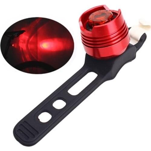 Bike LED Aluminum Flashlight Cycling Helmet Bike Front Lamp Back Tail Rear Light Bike Accessories Bicycle Light Reflector