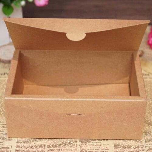 Inside:20.3*13.3*8.3CM 450g kraft paper tea packing box,food packing box,biscuit box Free shipping 100pcs/lot
