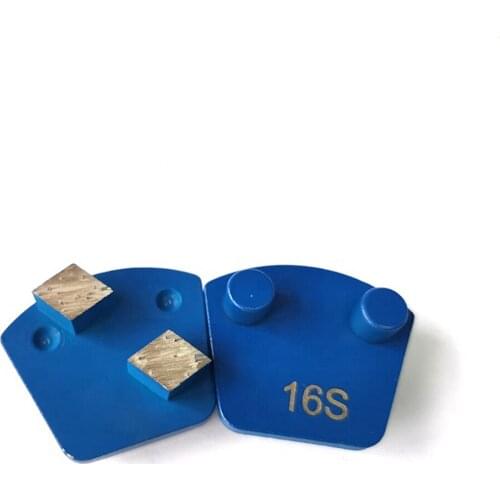 CT28 Werkmaster Terrco Diamond Plug Werkmaster Plug Abrasive Block Concrete Abrasive Segments for Concrete Floor Grinding 12PCS