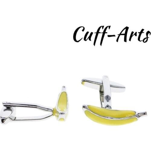 Cufflinks for Men Banana Cufflinks Gifts for Men Gemelos Les Boutons De Manchette by Cuffarts C10397