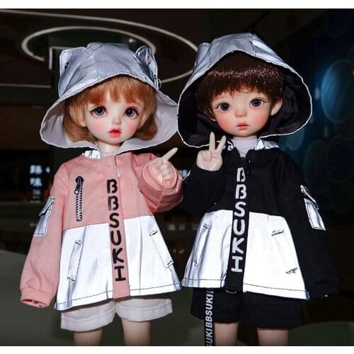 1/6 Fashion Doll Clothes Fashion Fluorescent Sports Jacket Accessories for Bjd Dolls Girls Doll Accessories Toy for Children