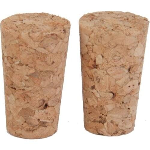 22*17*35mm Tapered Corks Stoppers DIY Craft Art Model Building Wine Accessories 10pcs