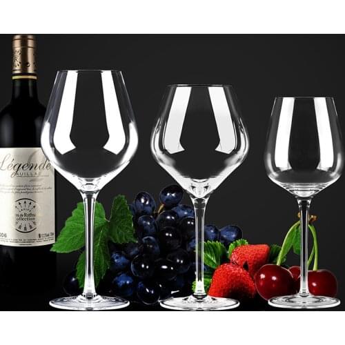 550ml Big Belly Wine Glass Lead-Free Crystal Glass Burgundy Red Wine Glass Home Bar Goblet whiskey cocktail Sparkling Wine Cup