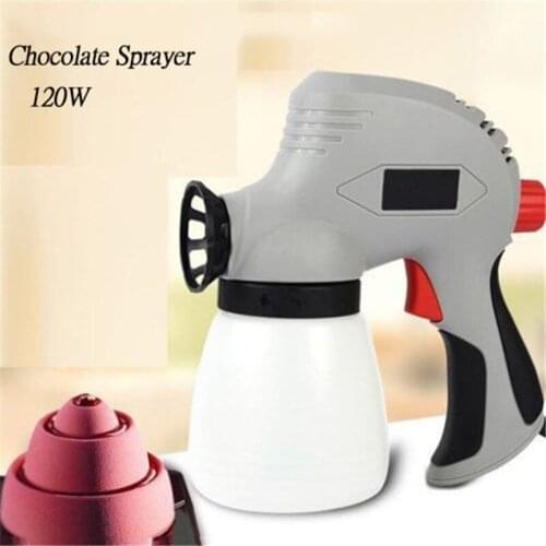800ml Chocolate Spray Gun Art Craft Decorating Pastry Cake Sandblasting Machine