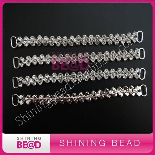 Shiny crystal rhinestone bikini connector,free shipping,fashion style rhinestone connector