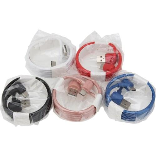 Hot 2A Cable For iPhone Samsung Xiaomi Micro USB Type C Cables Fast Charging Mobile Phone Charger USB Cord 1M 2M 3M Wire 500pcs