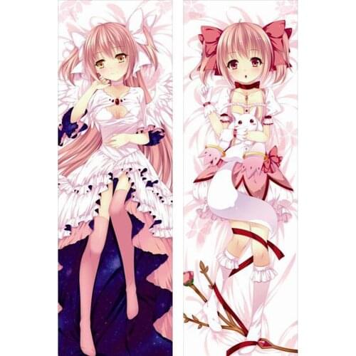 Hot Japanese Anime Pillowcase Puella Magi Madoka Magica Throw Otaku Dakimakura Gift Bedding Hugging Body Pillow Case 150x50 CM