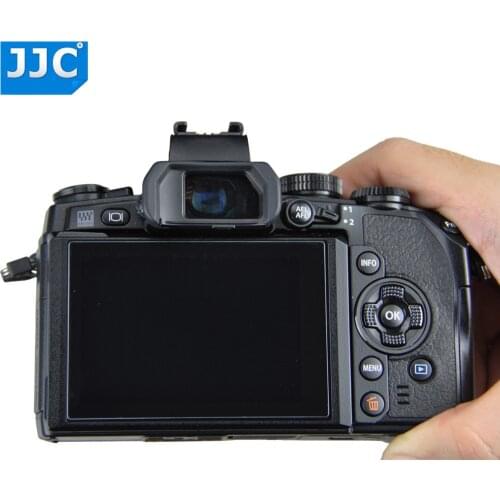 JJC Ultra-thin Glass Camera Screen Protector Guard LCD Film for Canon EOS 5DM4/5DM3/5DS/5DSR/M10/M3/77D/9000D/760D/ 800D/1300D