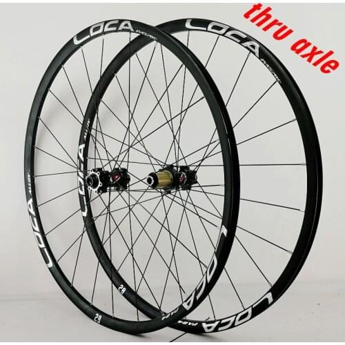 Mountain Bike Wheel 24 Hole Barrel Shaft Straight Pull Spokes Six Claw Tower Base 26 27.5 29 Inch 700C Frosted