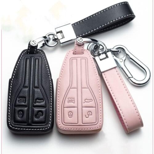 For Hongqi h5 h7 hs5 hs7 h9 leather special car key cover remote control protective shell
