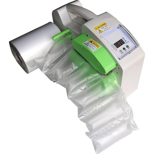 CE Air Cushion Machine Inflatable Cushion Bubble FiIm Wrap Buffer Inflator Packaging Bag Machine Air Packing Film Making Machine
