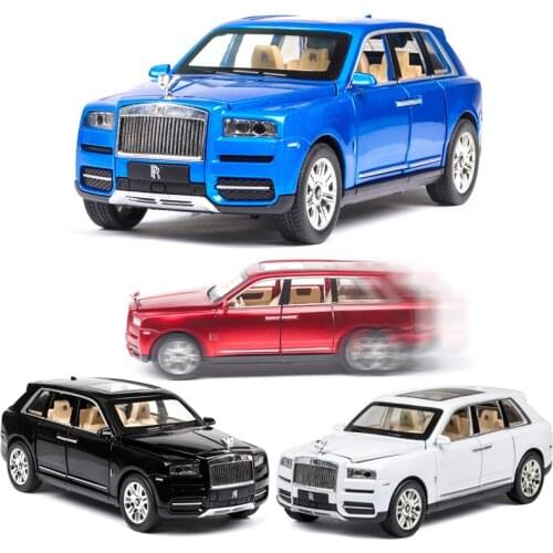 KaKBeir 1:24 Rolls-Royce Cullinan Car Model Metal Model Car Alloy Die-casting Car Childrens Toy Gift Collectibles Free Shipping