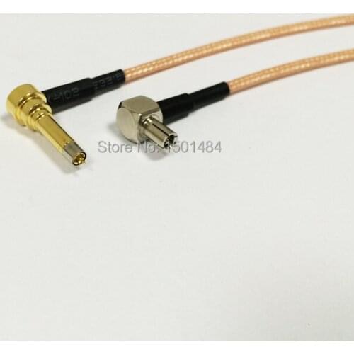 New MS156 Right Angle Connector Switch TS9 Convertor RG316 Wholesale Fast Ship 15CM 6"Adapter